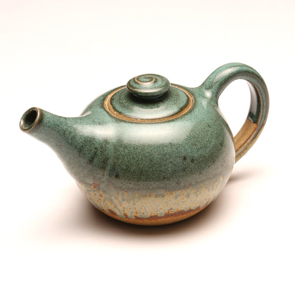 GH102 Small Teal & Ash Teapot