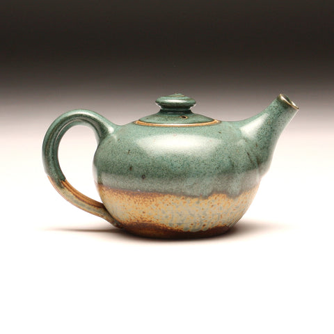 GH104 Small Teal & Ash Teapot