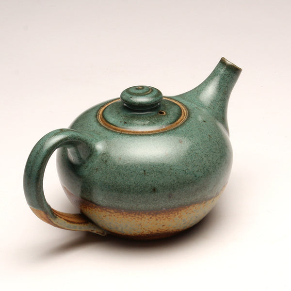 GH104 Small Teal & Ash Teapot