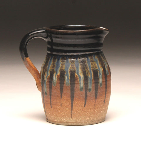 GH210 quart pitcher woodfired black