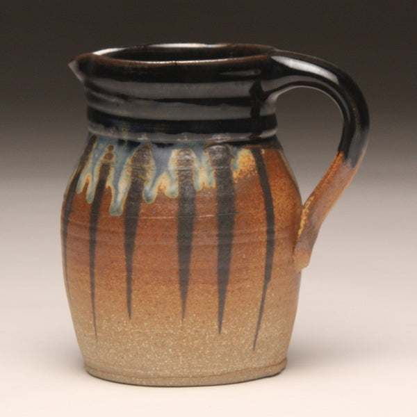 GH210 quart pitcher woodfired black