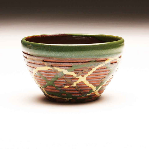 GH262 Small Woodfired Carnival Bowl