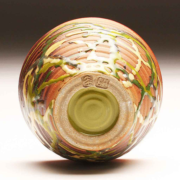 GH263  Small Woodfired Carnival Bowl